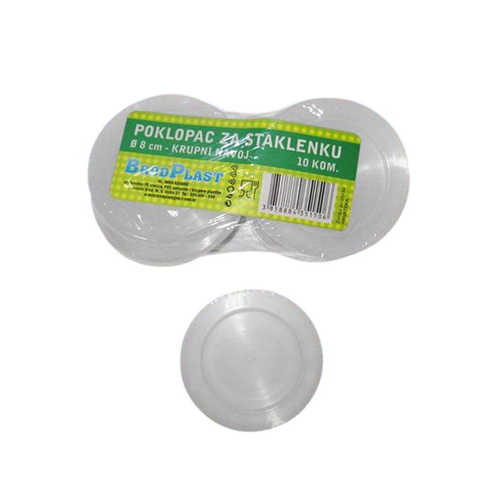 PVC Zatvarač za staklenku, 10 komada, BrodPlast, Pčelarska Oprema, Agro Simpa d.o.o.
