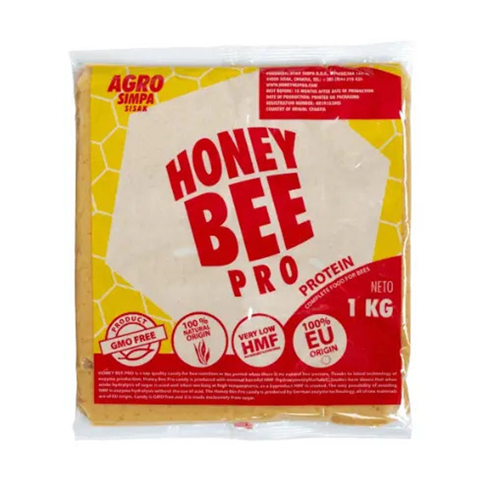 Pogača Proteinska Honey Bee Pro za pčele 1kg, Pčelarska Oprema, Agro Simpa d.o.o.